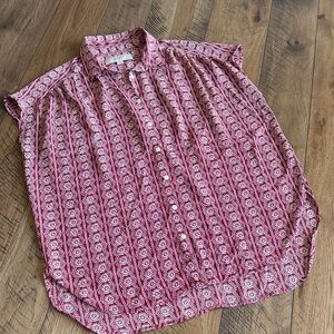 Women’s Red Patterned Shirt